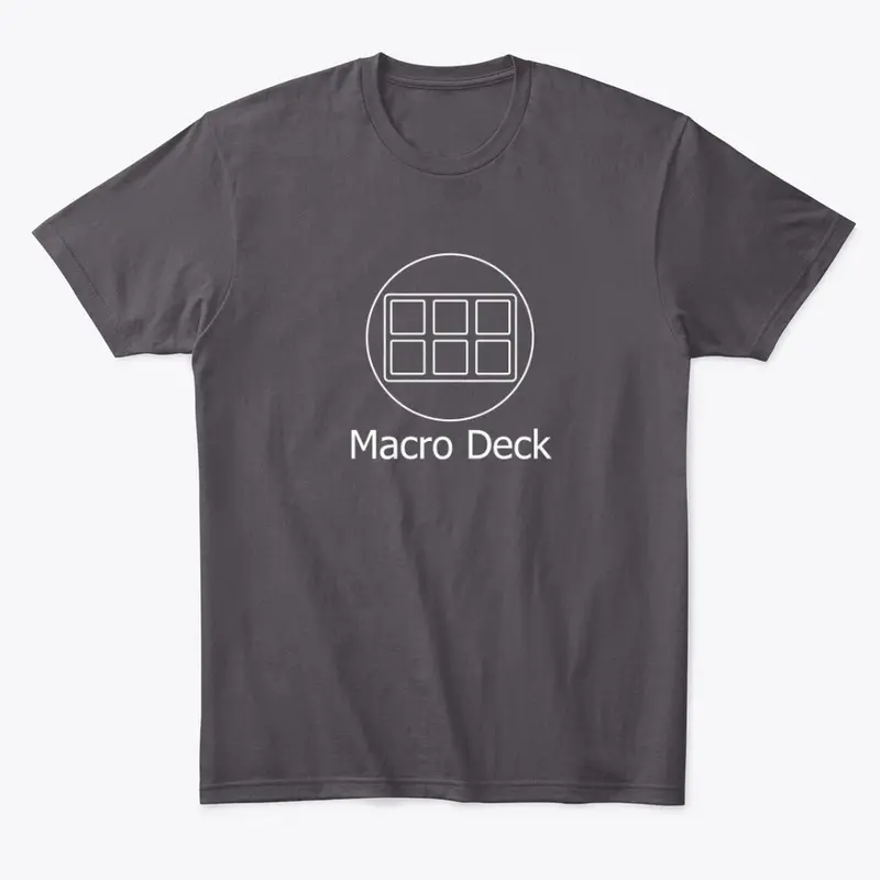 Macro Deck Logo White Outline