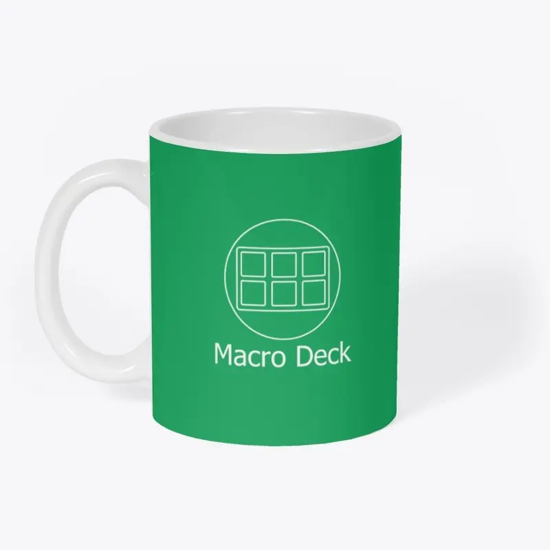 Macro Deck Logo White Outline